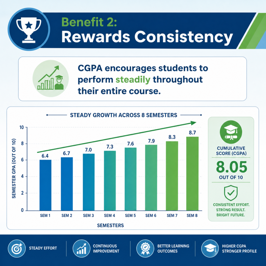 Unlock the secrets of CGPA! Compare it with the percentage system, learn the conversion formula, and explore 4 benefits that every student should know.